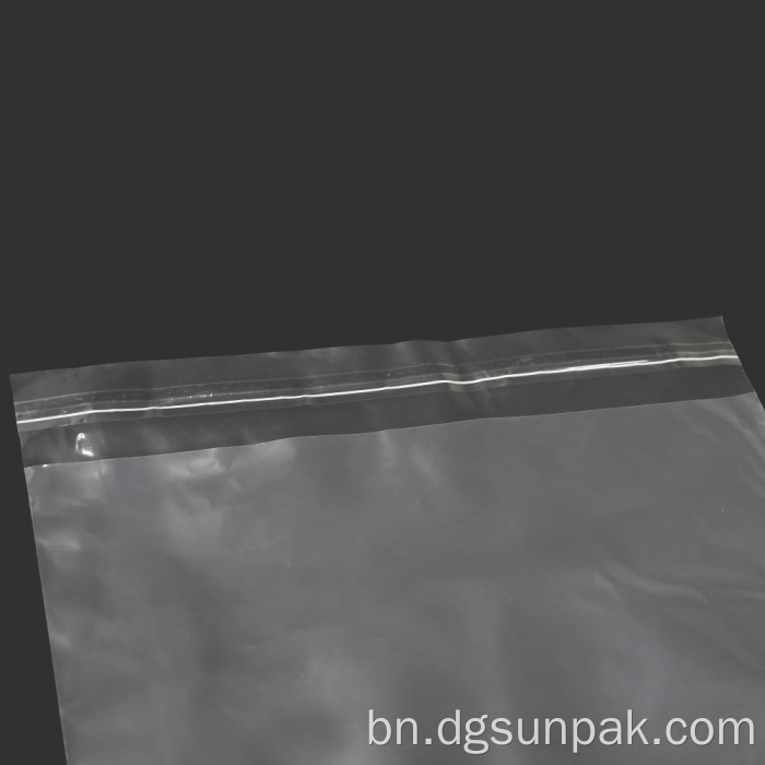 পুনর্ব্যবহারযোগ্য পলিব্যাগ প্যাকেজিং পরিষ্কার প্লাস্টিকের বিপরীত পলি ব্যাগ